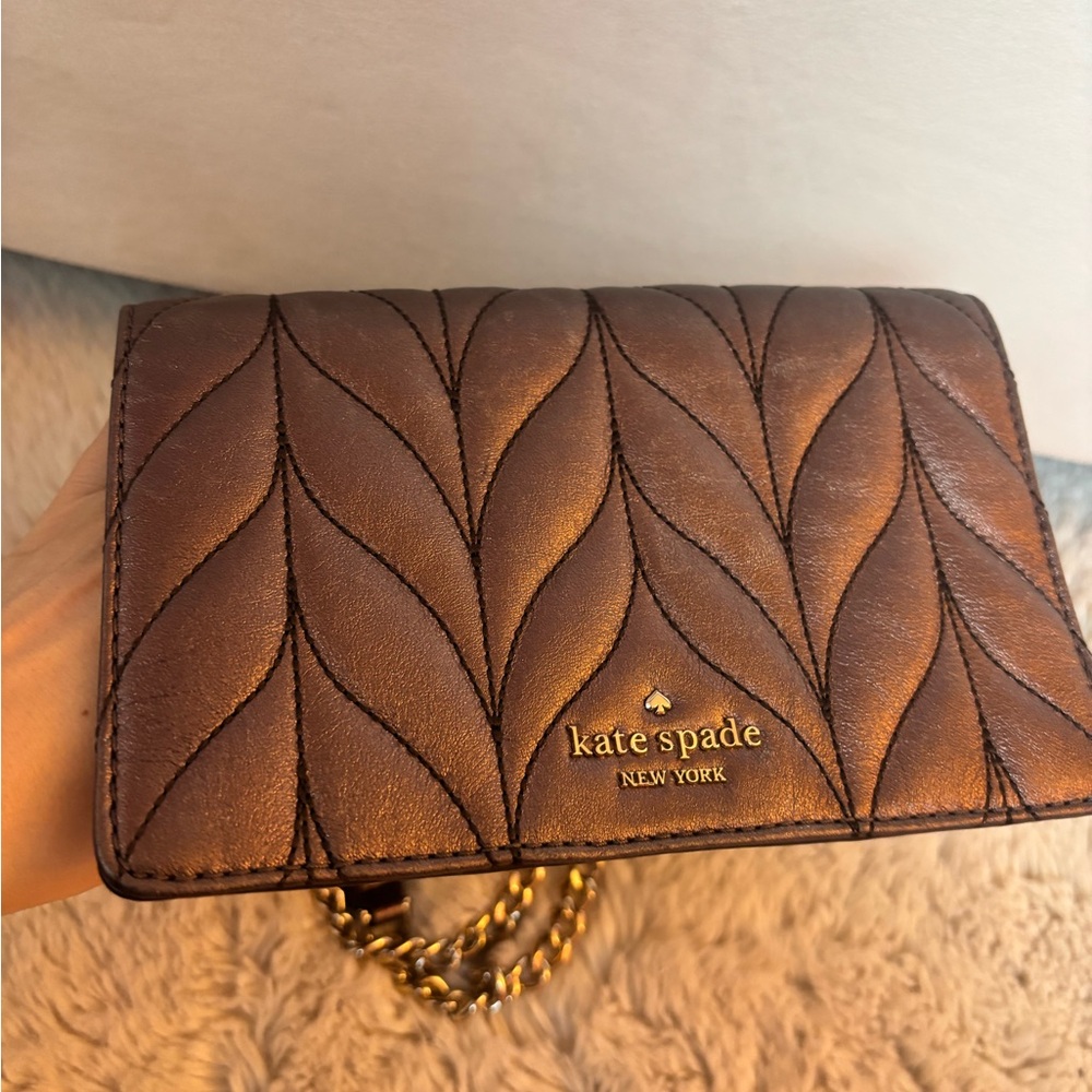 Kate Spade Brown Leather Crossbody Bag
